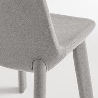 Neat Chair in Vesper Light Grey - Angle 10