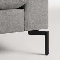 New Standard Sofa with Chaise in Spitzer Grey - Angle 2