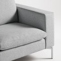 New Standard Lounge Chair in Maharam Mode in Intaglio - Angle 8