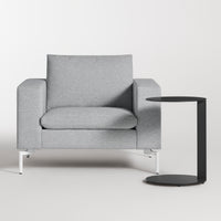 New Standard Lounge Chair in Maharam Mode in Intaglio - Angle 4