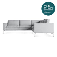 New Standard Sectional Sofa in Maharam Mode in Intaglio - Angle 1