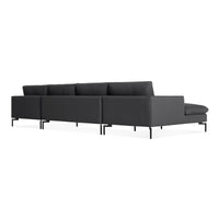 New Standard U-Shaped Sectional Sofa in Maharam Meld in Panda - Angle 4