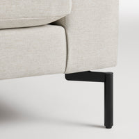 New Standard Large Sofa en Maharam Mode in Clavicle - ángulo 9