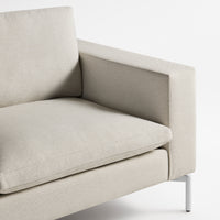New Standard Large Sofa in Maharam Mode in Clavicle - Angle 8