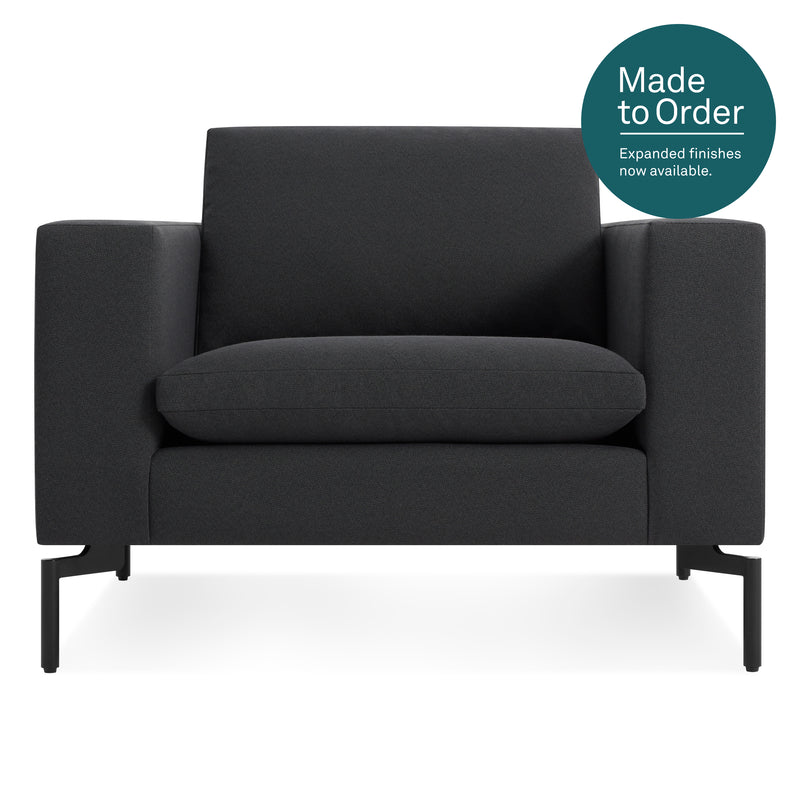 New Standard Lounge Chair in Maharam Meld in Panda