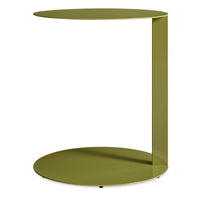 Note Large Side Table in Avocado - Angle 3