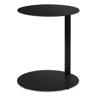 Note Large Side Table en Black - ángulo 2