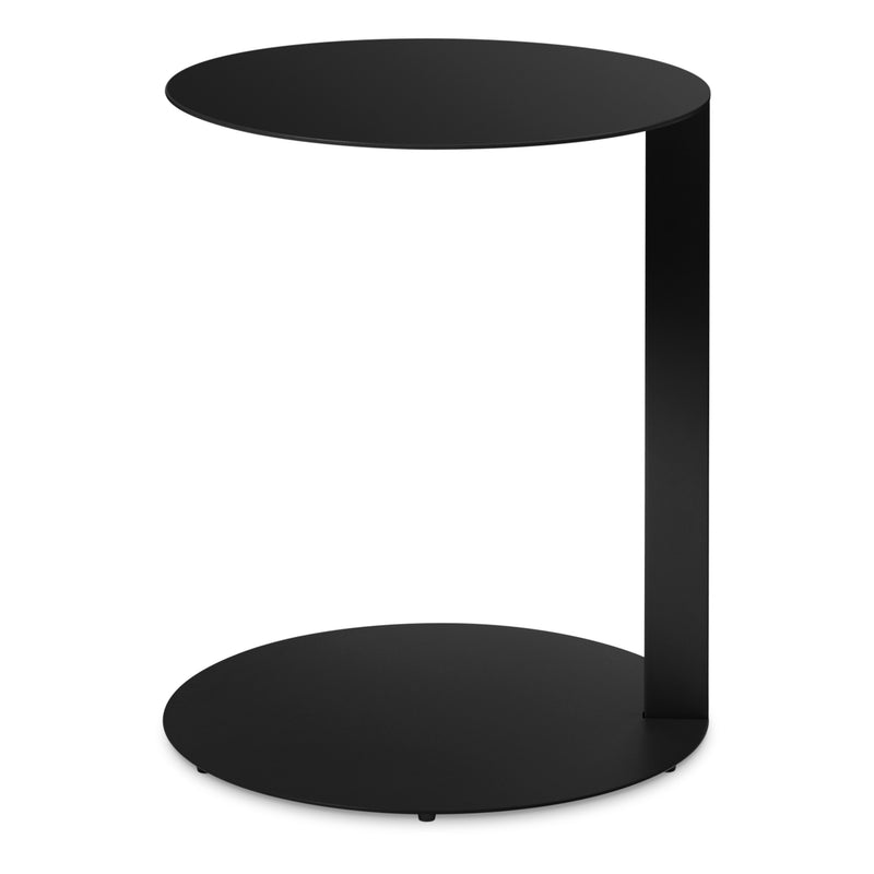 Note Large Side Table in Black - Angle 1