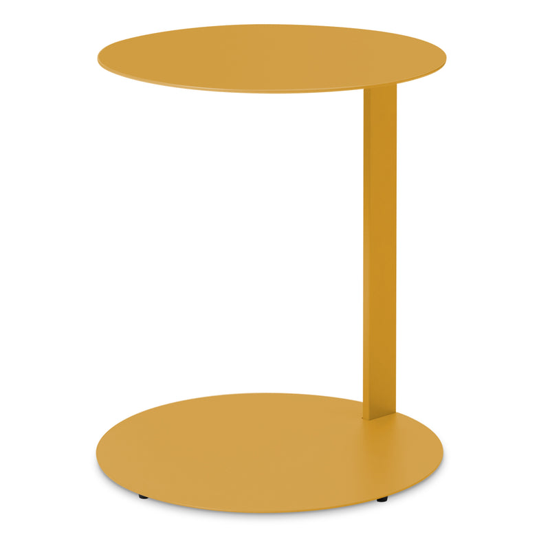 Note Large Side Table in Mustard - Angle 2