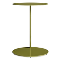 Note Side Table in Avocado - Angle 5