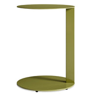 Note Side Table in Avocado - Angle 4