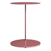 Note Side Table in Berry - Angle 5