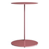 Note Tall Side Table in Berry - Angle 3