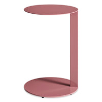 Note Tall Side Table in Berry - Angle 1