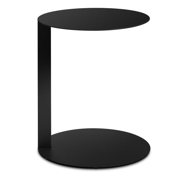 Note Large Side Table in Black - Angle 1