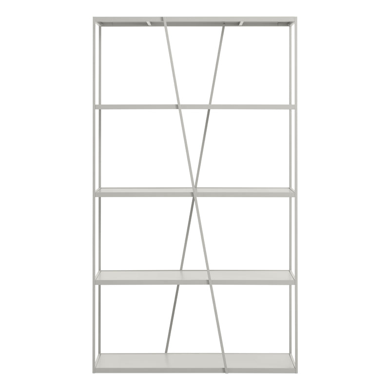 NeedWant Narrow Shelving in Putty - Angle 1