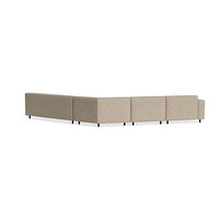 9 Yard Outdoor Angled Sectional Sofa in Sunbrella Dune - Angle 5