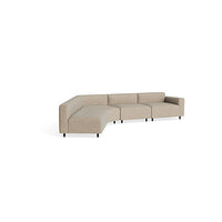 9 Yard Outdoor Angled Sectional Sofa in Sunbrella Dune - Angle 4
