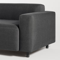 9 Yard Outdoor Modular Chair in Sunbrella Coal - Angle 7