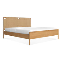 Over-Under Bed in White Oak - Angle 4