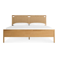 Over-Under Bed in White Oak - Angle 3
