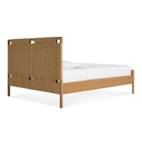 Over-Under Bed in White Oak - Angle 6