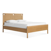 Over-Under Bed in White Oak - Angle 4