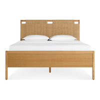 Over-Under Bed in White Oak - Angle 3
