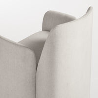 Parentheses Chair in Sylvan Bone - Angle 8