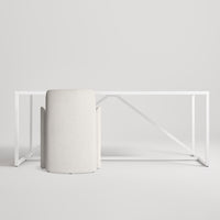 Parentheses Chair in Sylvan Bone - Angle 3