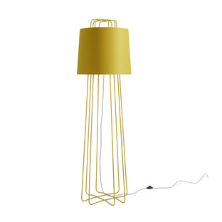 Perimeter Floor Lamp in Ochre - Angle 1