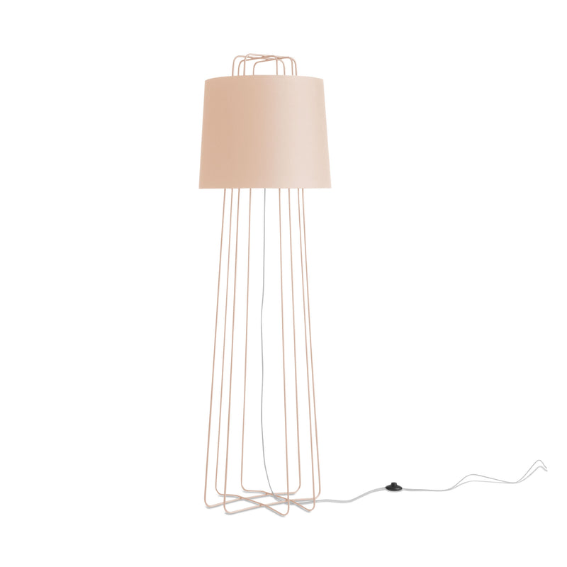 Perimeter Floor Lamp in Blush