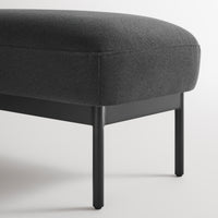 Puff Puff Bench en Maharam Meld in Panda - ángulo 4