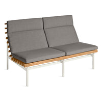 Perch Outdoor 2 Seat Sofa in Toohey Charcoal - Angle 3