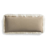 Signal 30" x 13" Lumbar Pillow in Sheepskin - Angle 2