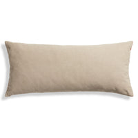 Signal 30&quot; x 13&quot; Lumbar Pillow in Tomato Velvet - Angle 2