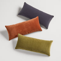 Signal 30" x 13" Lumbar Pillow in Loden Velvet - Angle 4