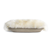 Signal 20" x 13" Lumbar Pillow in Sheepskin - Angle 3