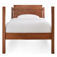 Postup Bed in Walnut - Angle 3