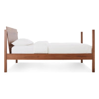 Postup Bed in Walnut - Angle 2