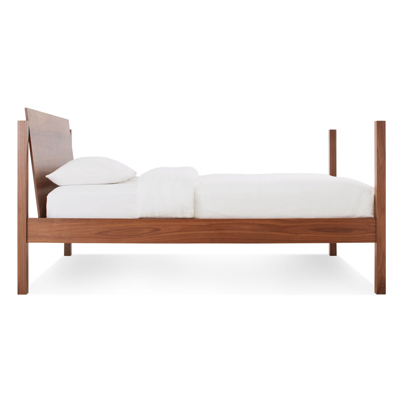 Postup Bed in Walnut - Angle 2