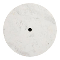 Plateau Medium Table in White - Angle 6