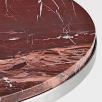 Plateau Coffee Table in Cherry Marble - Angle 7