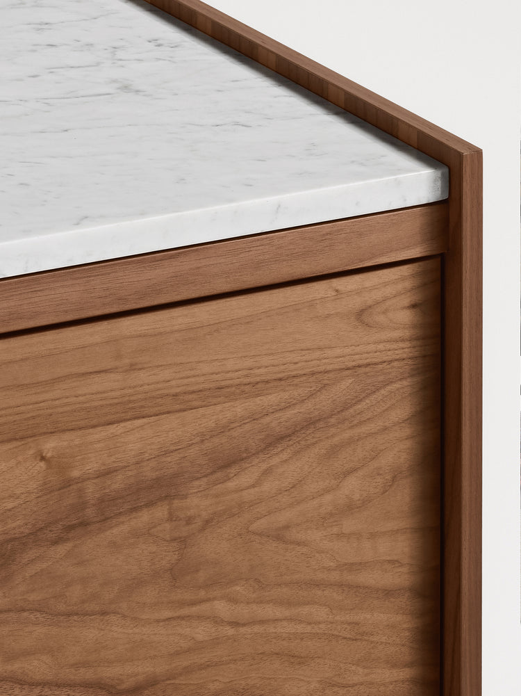 Peek 1 Door / 3 Drawer Credenza