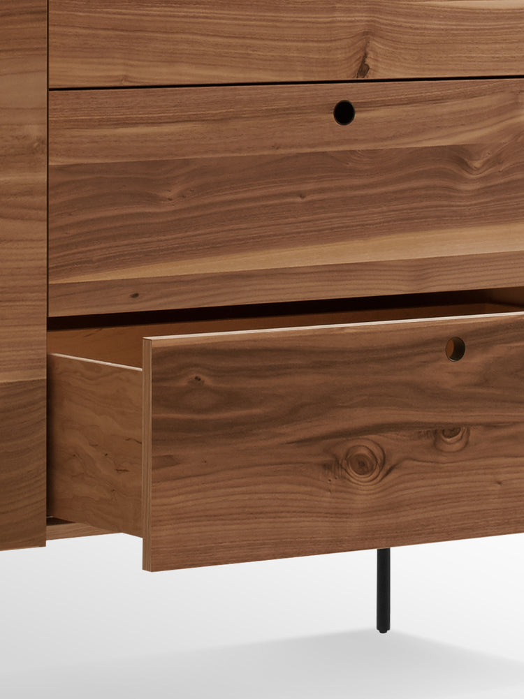blu dot clad dresser Peek 6 Drawer close drawers keep it