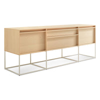 Rule 2 Door / 2 Drawer Console en Maple - ángulo 6