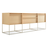 Rule 2 Door / 2 Drawer Console en Maple - ángulo 4