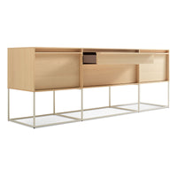 Rule 2 Door / 2 Drawer Console en Maple - ángulo 5