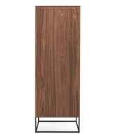 Rule Chiffonier in Walnut - Angle 5
