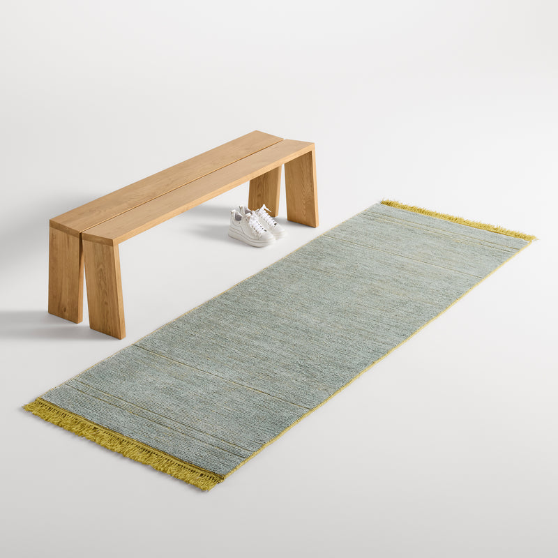 Fancy Rug in Lime